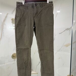 Aeropostale Olive Skinny Pants
